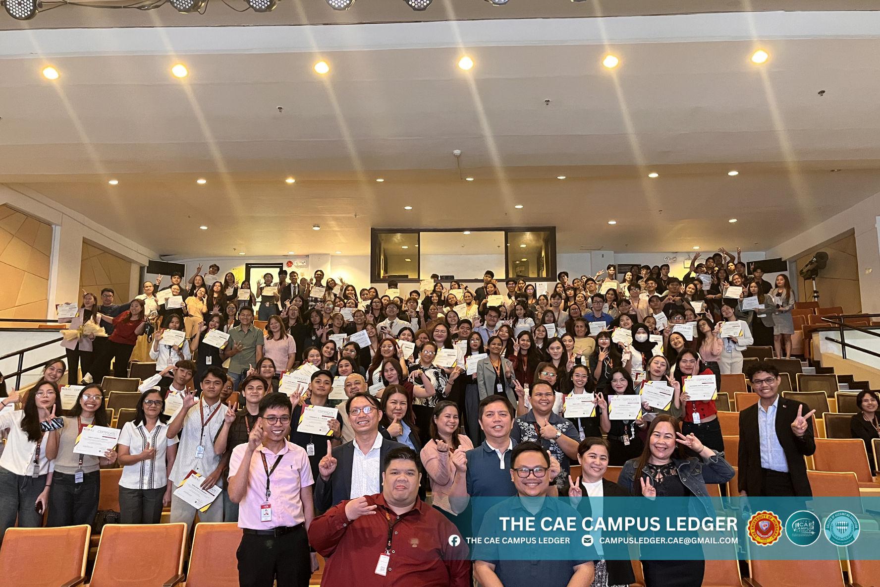 Image for 𝐍𝐄𝐖𝐒 l 𝗖𝗔𝗘 𝗥𝗲𝗰𝗼𝗴𝗻𝗶𝘁𝗶𝗼𝗻 𝗖𝗲𝗿𝗲𝗺𝗼𝗻𝘆 𝗳𝗼𝗿 𝗦𝗰𝗵𝗼𝗼𝗹 𝗬𝗲𝗮𝗿 𝟮𝟬𝟮𝟱-𝟮𝟬𝟮𝟲 𝗛𝗼𝗻𝗼𝗿𝘀 𝗔𝗰𝗮𝗱𝗲𝗺𝗶𝗰 𝗘𝘅𝗰𝗲𝗹𝗹𝗲𝗻𝗰𝗲 𝗮𝗻𝗱 𝗦𝘁𝘂𝗱𝗲𝗻𝘁 𝗔𝗰𝗵𝗶𝗲𝘃𝗲𝗺𝗲𝗻𝘁